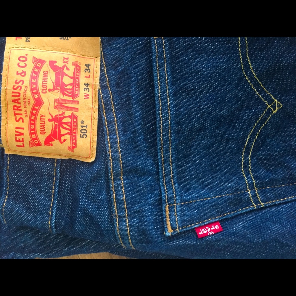 Levi’s 501 worn once!